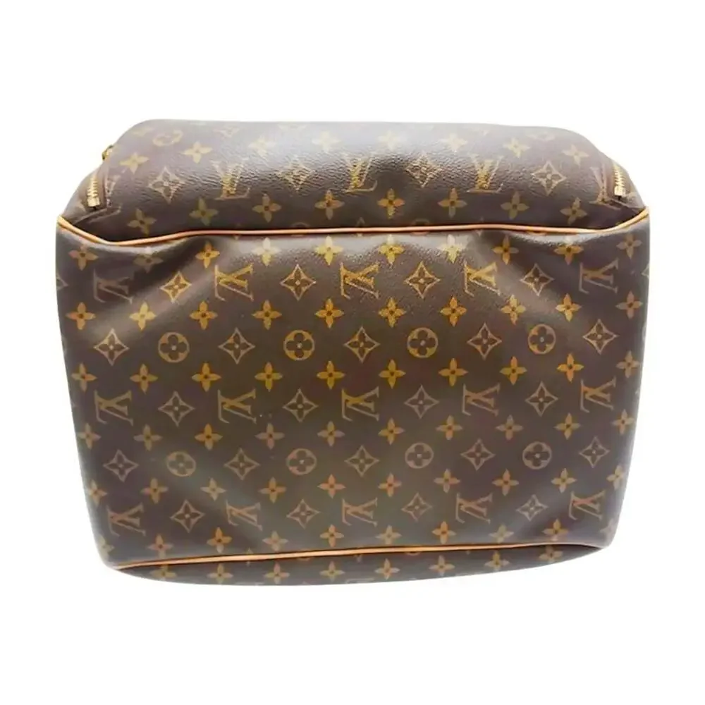 LOUIS VUITTON Brown Monogram Canvas Boston Bag